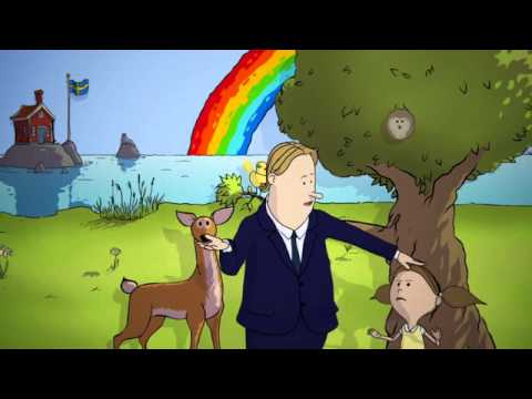 Illustration från Telge Energis reklamfilm Smutselskollen.